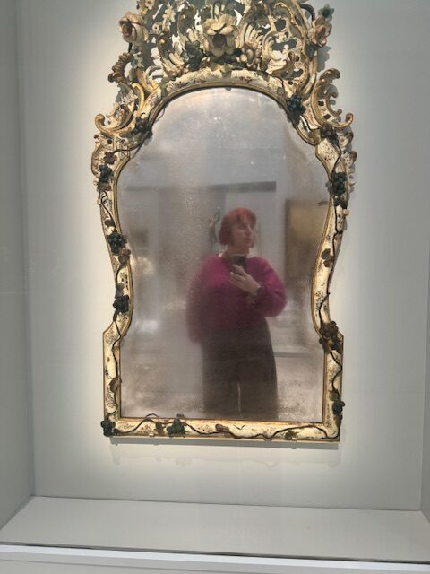 Selfie Miroir Galerie du temps Louvre Lens